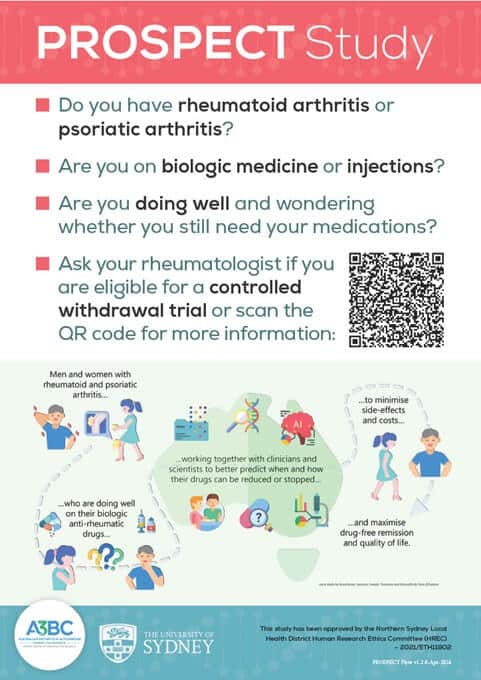 Prospect study arthritis