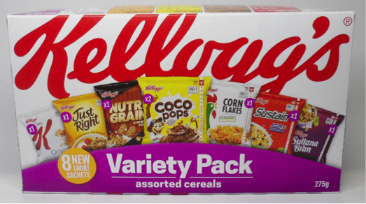 Kelloggs variety pack