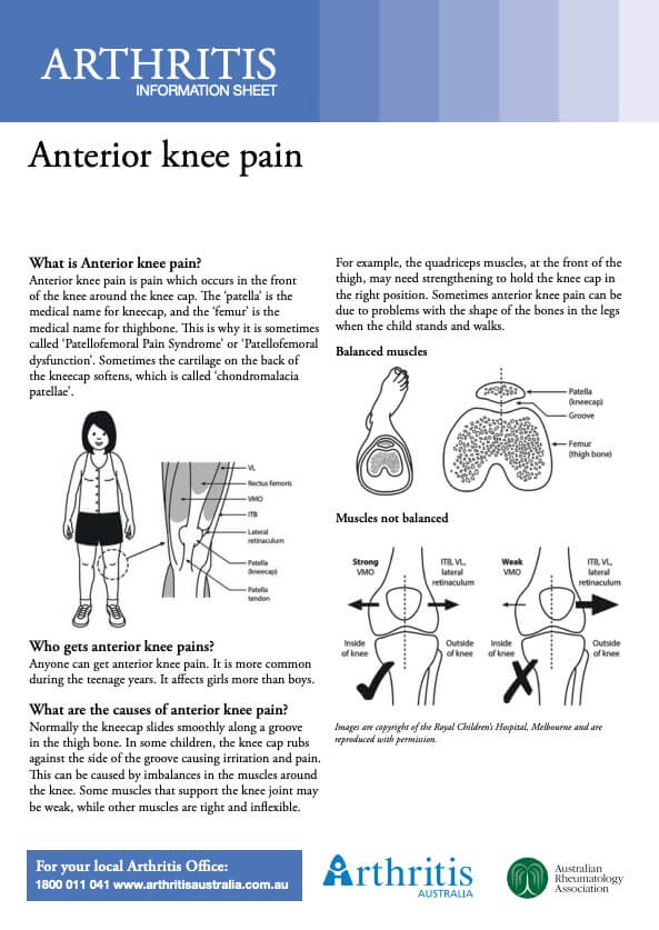 info-sheet-children-anterior-knee-pain