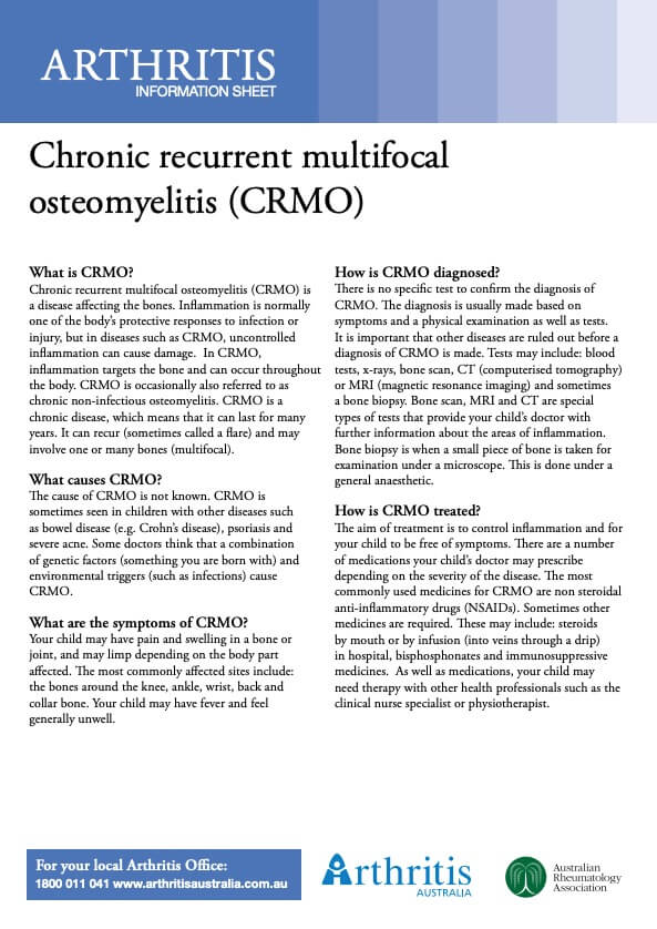 info-sheet-chronic-recurrent-mulitfocal-osteomyelitis-children