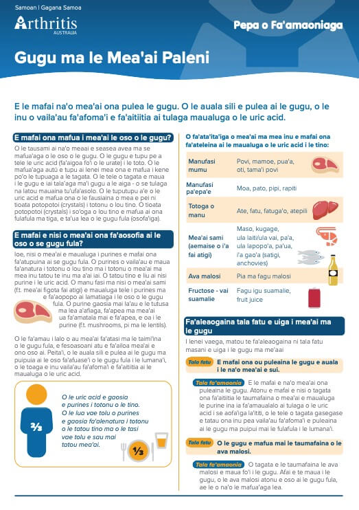 info-sheet-gout-and-diet-translation-samoan-gagana-samoa