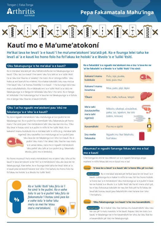 info-sheet-gout-and-diet-translation-tongan-faka-Tonga