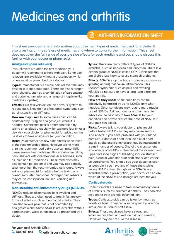 info-sheet-medicines-arthritis