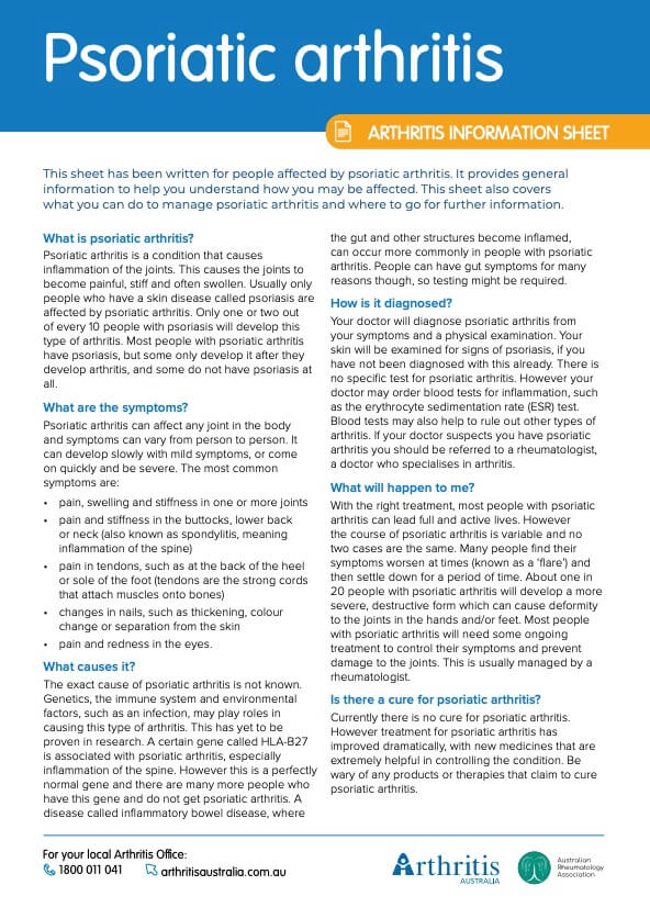 info-sheet-psoriatic-arthritis-psa
