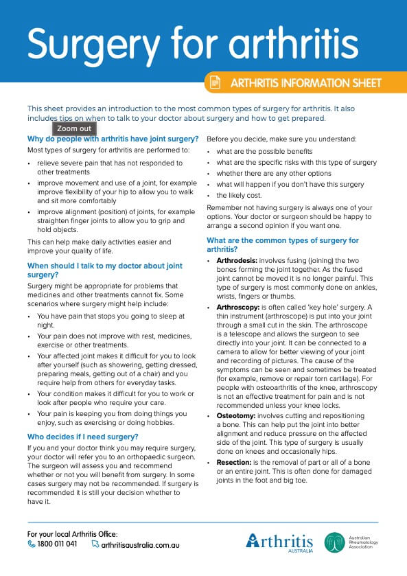 info-sheet-surgery-for-arthritis