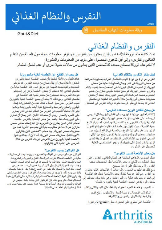 info-sheet-translated-arabic-gout-diet