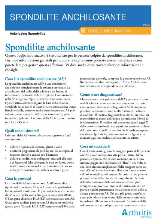 info-sheet-translated-italian-Ankylosing-Spondylitis