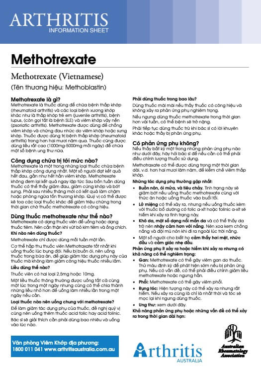 info-sheet-translated-vietnamese-methotrexate