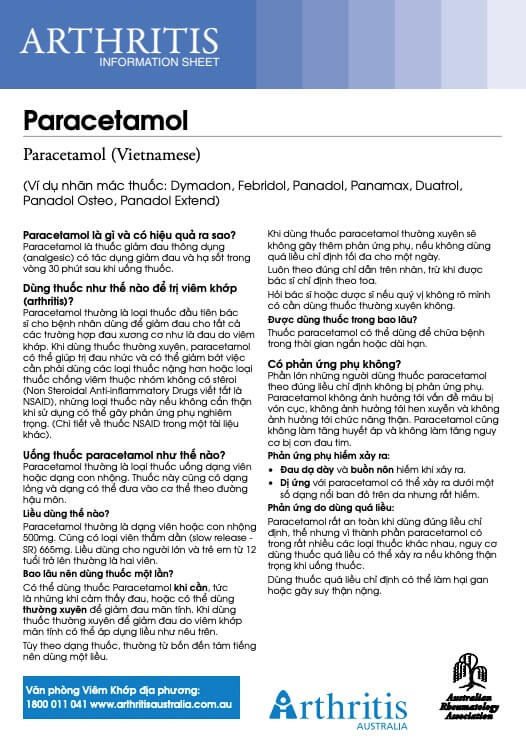 info-sheet-translated-vietnamese-paracetemol