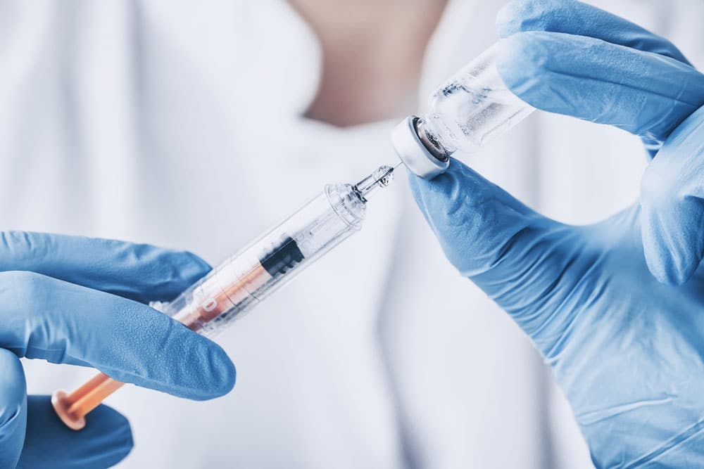 Injection vial