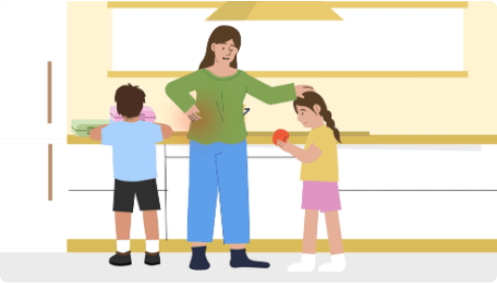 Arthritis pain animation