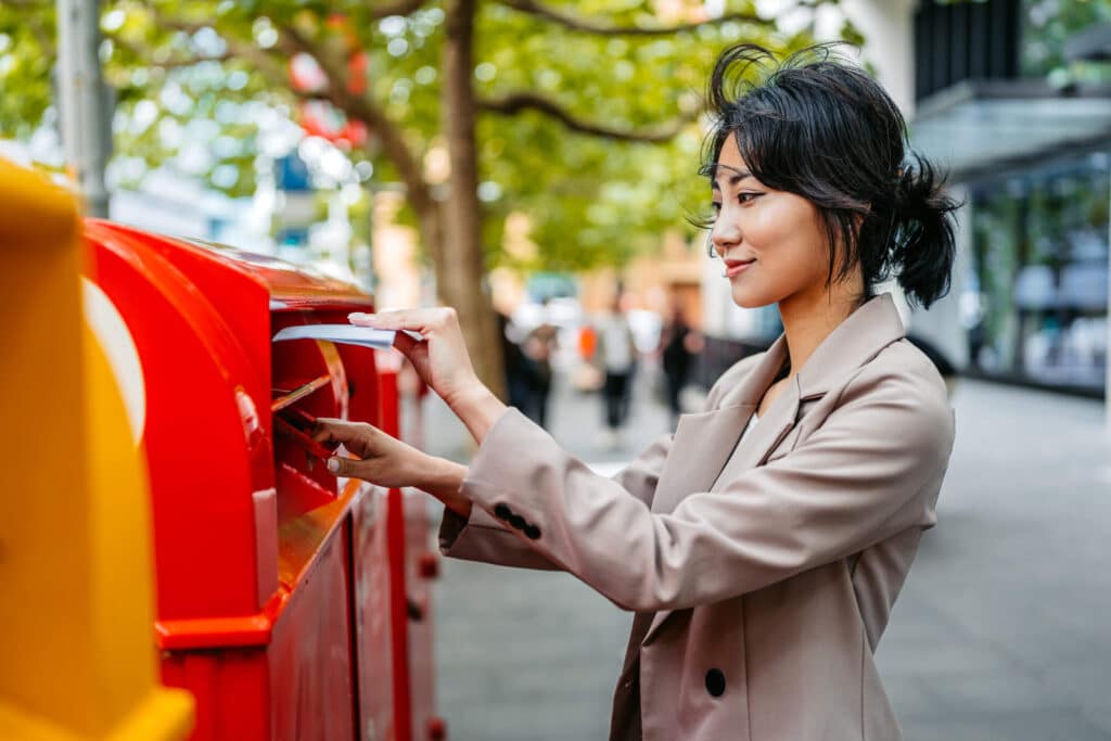 Mail donation