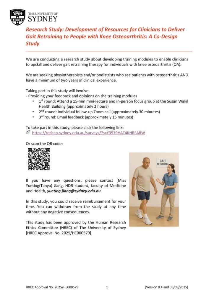 Research study information sheet scaled