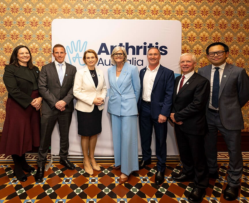 arthritis australia board with the Governor General of Australia